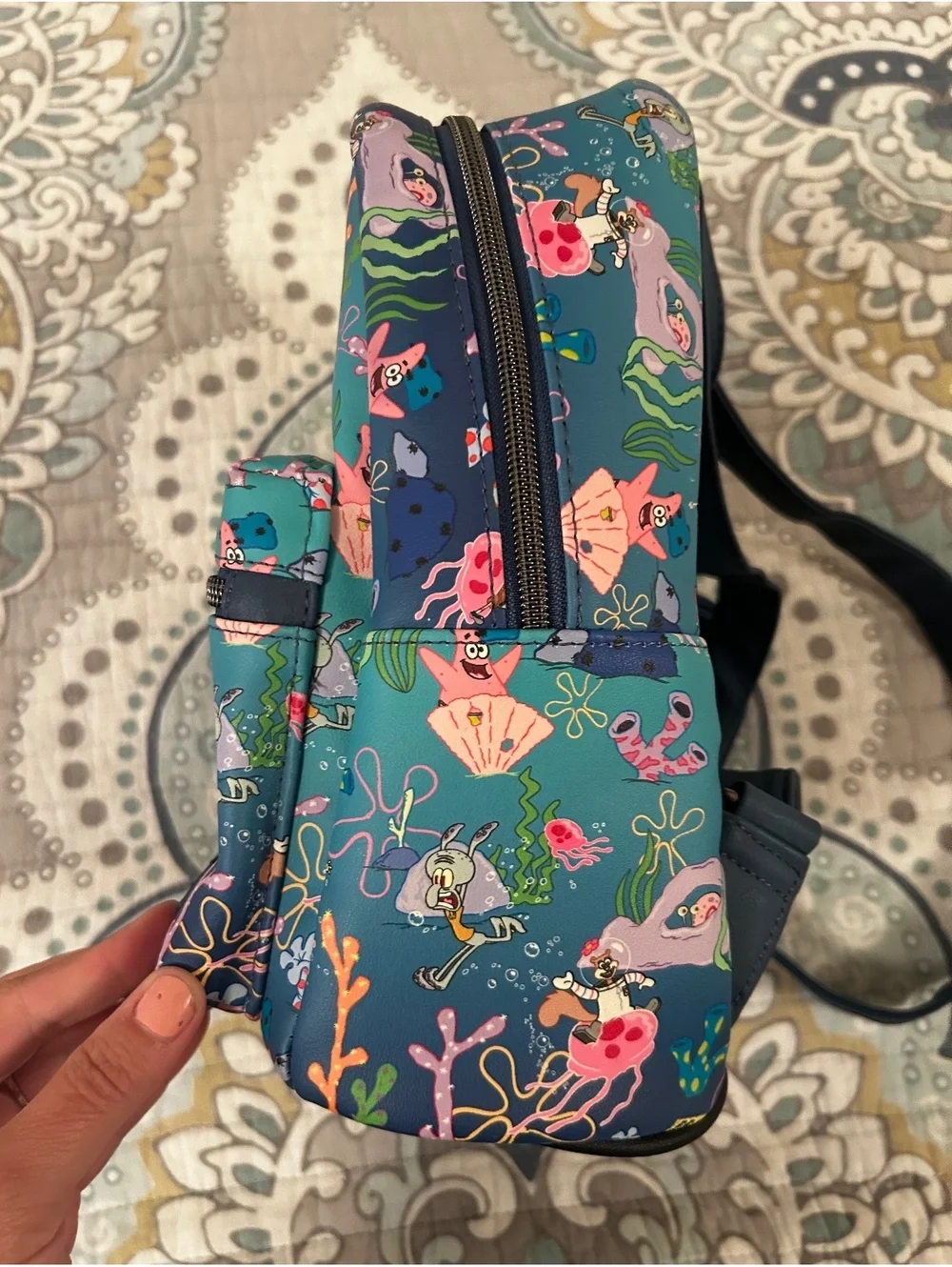 Loungefly Nickelodeon SpongeBob SquarePants Mini Backpack